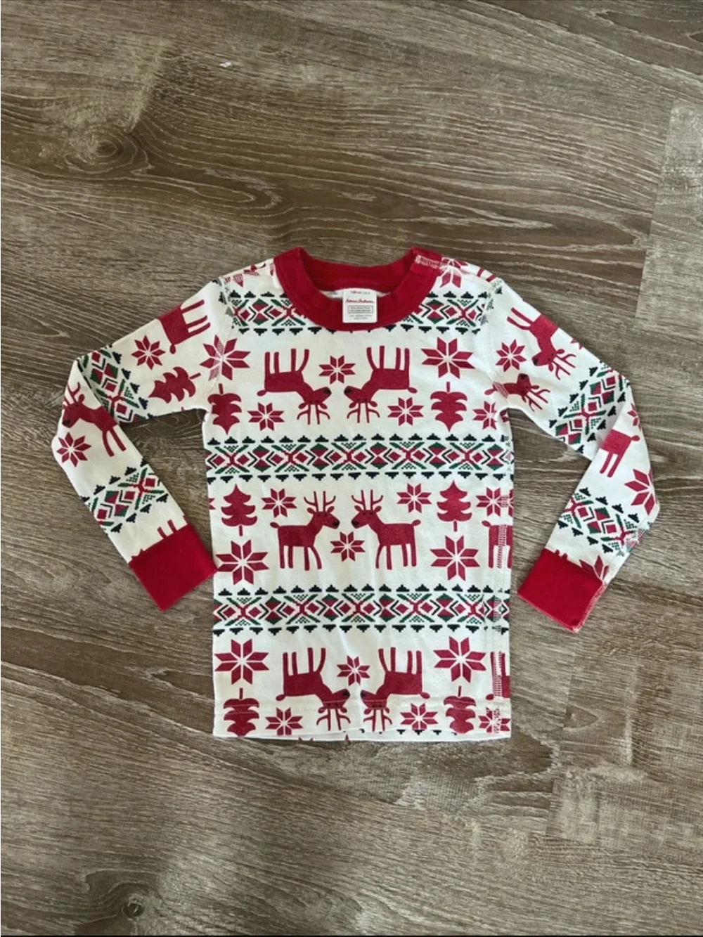 Hanna Andersson Dear Deer Pajamas size 4